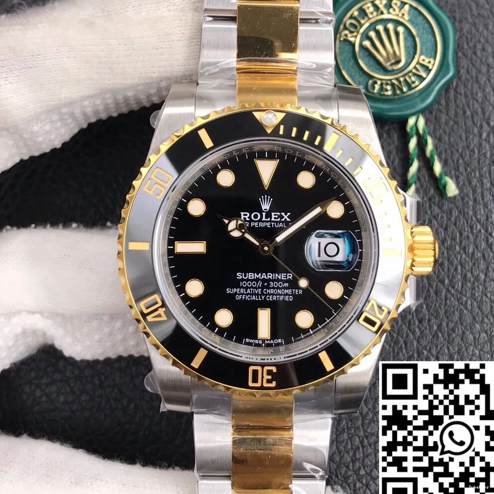 Submariner Factory 116613-LN-97203 Ceramic Rolex VS Bezel 1011